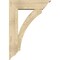 Ekena Millwork Thorton Traditional Rough Sawn Bracket w/ Offset Brace, Douglas Fir, 8"W x 28"D x 40"H BKT0806X28X40THR01RDF - alternate 3